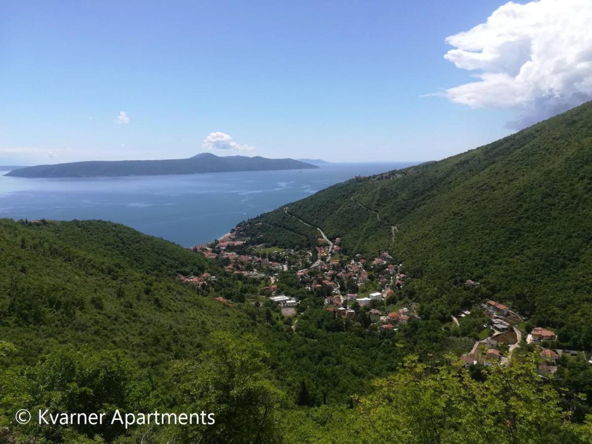 Kvarner Apartments - Mošćenička Draga エクステリア 写真